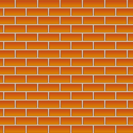 blank bricks wall, background. vector illustration のイラスト素材