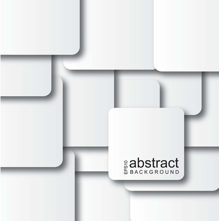 many papers forming a white background のイラスト素材