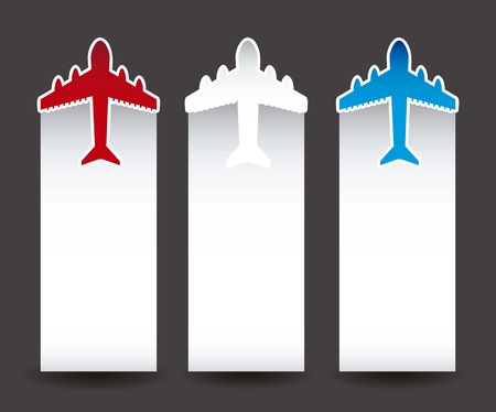 airplanes with space for copy over black background. vector illustrationのイラスト素材