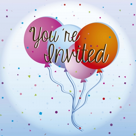 Birthday Balloons, のイラスト素材