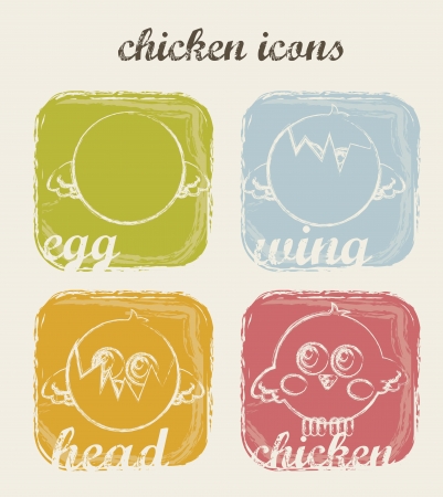 chicken with egg over beige background. vector illustrationのイラスト素材