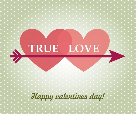 love card over green background. vector illustrationのイラスト素材