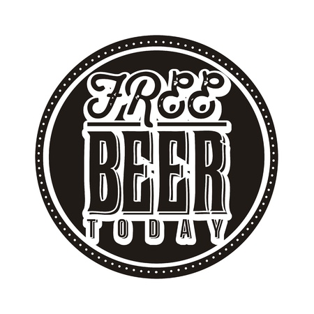 bar label over white background.のイラスト素材