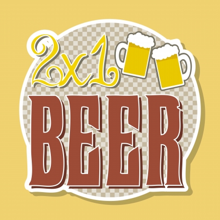 bar label over yellow background. vector illustrationのイラスト素材