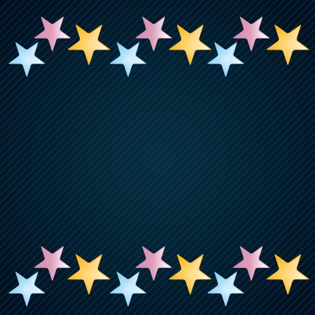 Stars icons and concept colorful, vector illustrationのイラスト素材