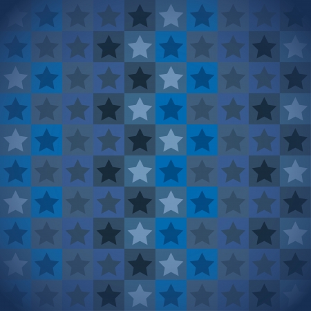 blue stars background, pattern. vector illustrationのイラスト素材