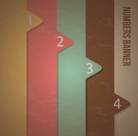 Options background over vintage background illustrationのイラスト素材