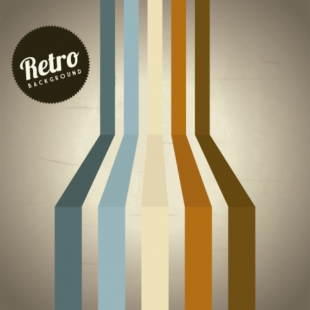 retro lines background, old style illustrationのイラスト素材
