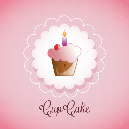Cake  & Cupcakes icons ( concepts, labels, & cards)のイラスト素材