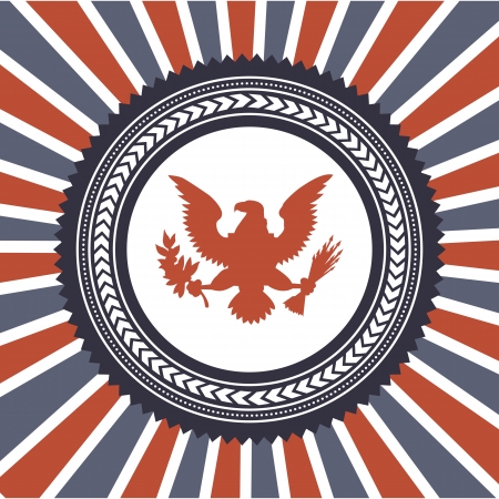 flag day background, united states. vector illustrationのイラスト素材