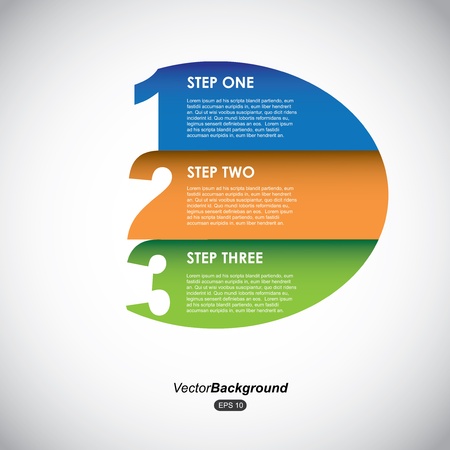 infographics circle over gray background illustration のイラスト素材