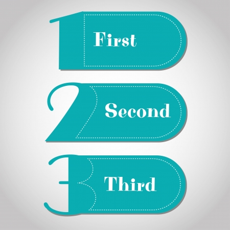 numerical design over gray background vector illustrationのイラスト素材