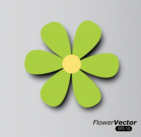 flower icon over gray background vector illustration のイラスト素材