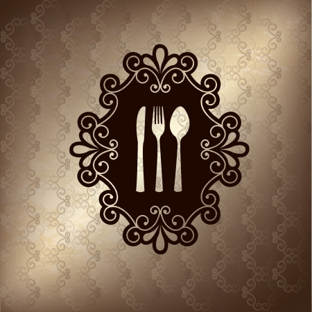 frame  menu over  black background vector illustration  のイラスト素材