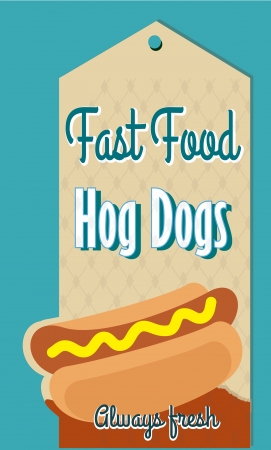 fast food design over blue background vector illustration のイラスト素材