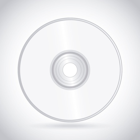 compact disc design over white background vector illustration  のイラスト素材