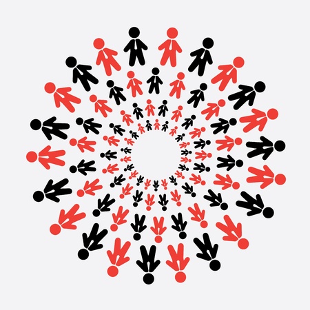 social network design over white background vector illustration のイラスト素材