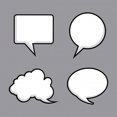 expression icons  over gray background vector illustrationのイラスト素材