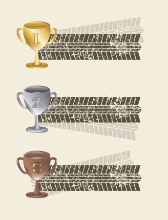 podium design over pink background のイラスト素材