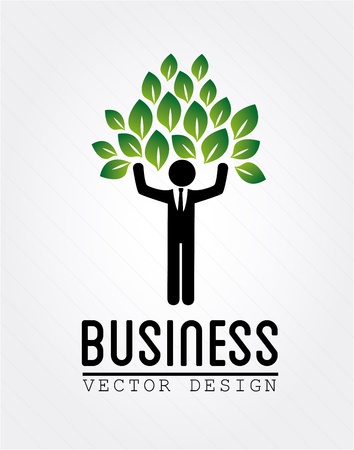 business icon over white background vector illustration のイラスト素材