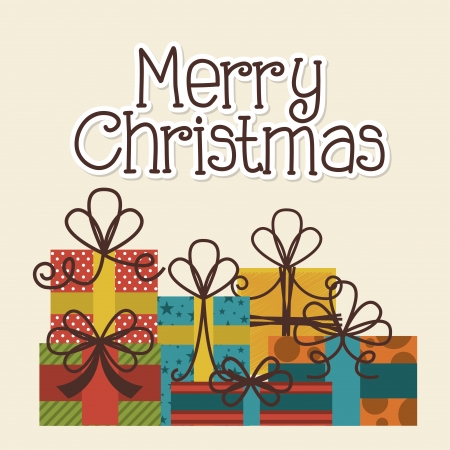 christmas design over pink background vector illustrationのイラスト素材