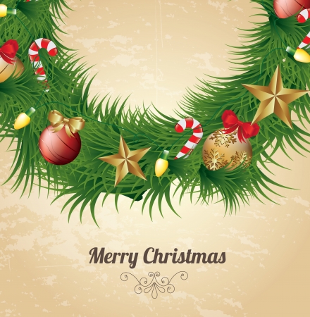 christmas design over pattern background vector illustration のイラスト素材