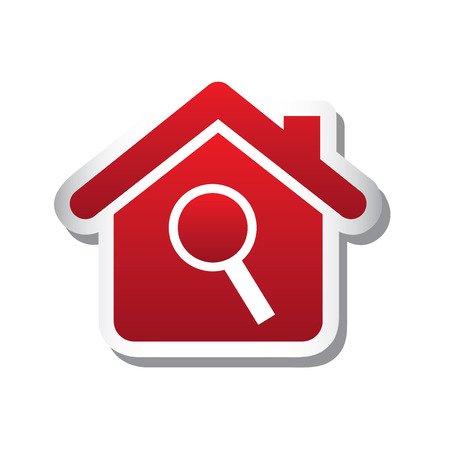real estate icons over white background vector illustration のイラスト素材