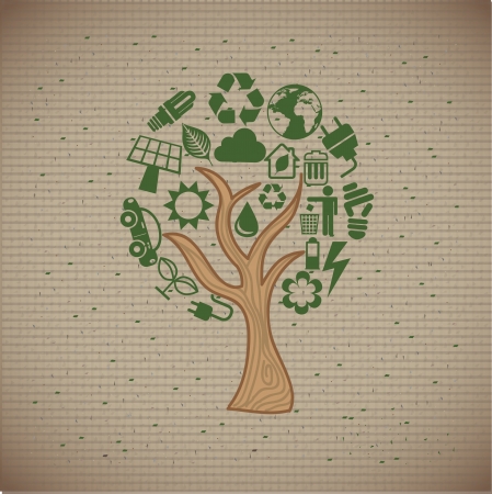protect the environment over lineal background vector illustration protect the environment over lineal background vector illustration