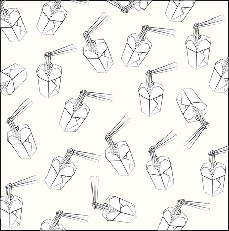 spaghetti design over white background vector illustrationのイラスト素材