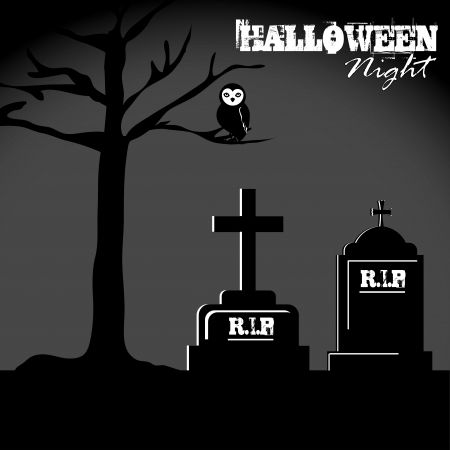 halloween icons over black background vector illustrationのイラスト素材