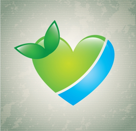 heart design over lineal background vector illustration  のイラスト素材