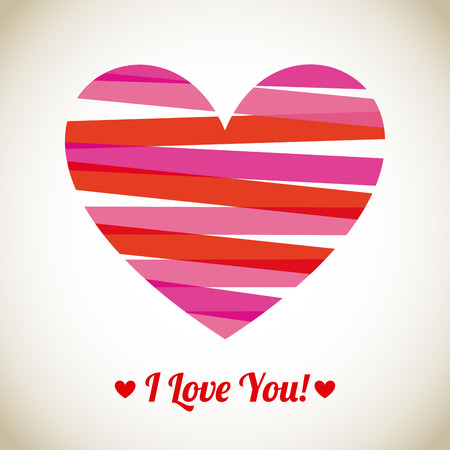 love design over  bronze background vector illustration のイラスト素材