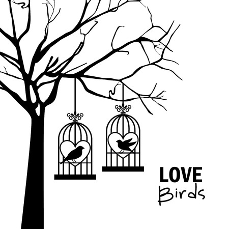 love design over pink background vector illustration のイラスト素材