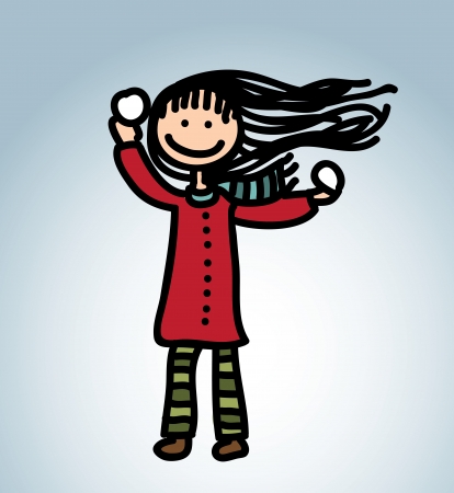 woman design over gray background vector illustrationのイラスト素材