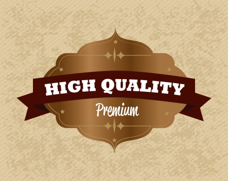 guaranteed  seal over pattern background vector illustrationのイラスト素材