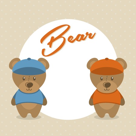 toy baby design over beige background vector illustrationのイラスト素材