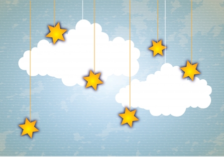 cloud icon over lineal background vector illustration のイラスト素材