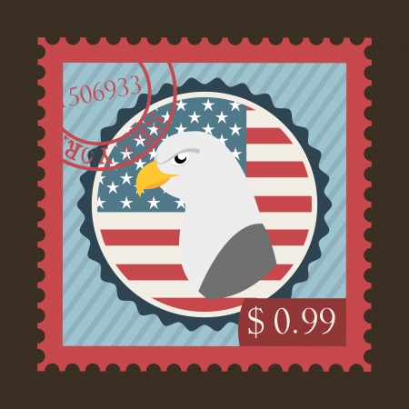 new york design over brown background vector illustrationのイラスト素材