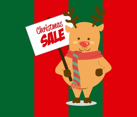 christmas design over red and green   background vector illustration のイラスト素材