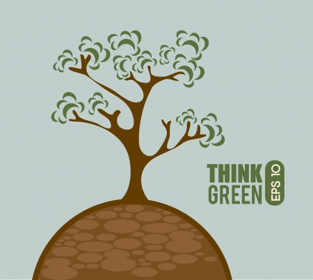 nature design over blue background vector illustration のイラスト素材