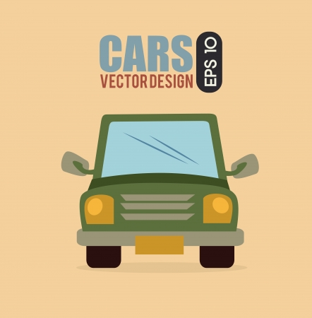 car design over pink  background vector illustrationのイラスト素材