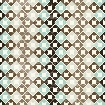 retro label over pattern background vector illustrationのイラスト素材