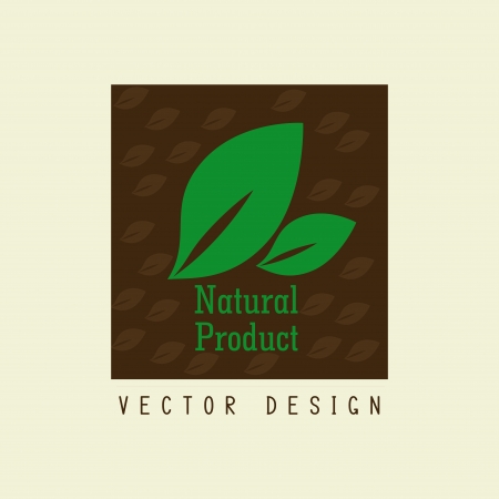 eco design over white  background vector illustration のイラスト素材