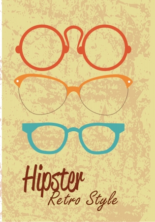 hipster design over pattern   background vector  illustration  のイラスト素材