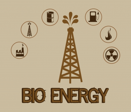 eco design over beige  background vector illustration のイラスト素材