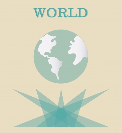 planet design over pink  background vector illustrationのイラスト素材