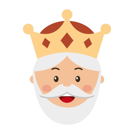 happy ephipany over white  background vector illustrationのイラスト素材