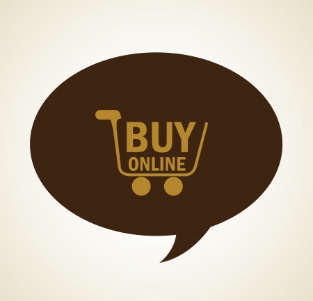 ecommerce design over pink  background vector illustration  のイラスト素材