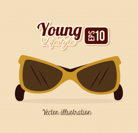 young design over pink background vector illustrationのイラスト素材