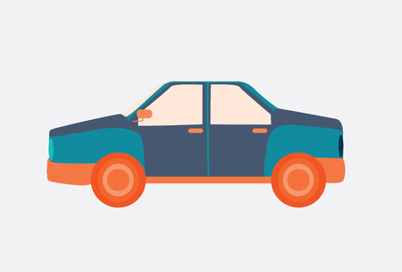 car design over white illustrationのイラスト素材